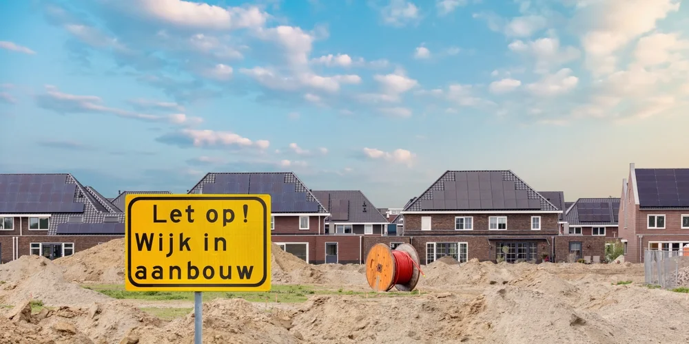 Glasvliesbehang voor nieuwbouw in Purmerend is de beste keuze.